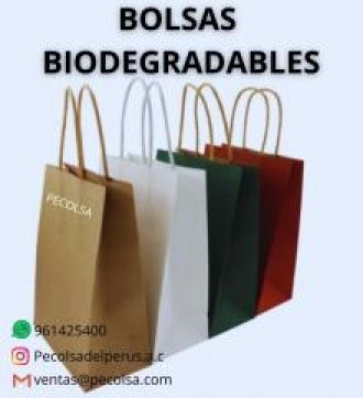 BOLSAS BIODEGRADABLES